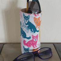 Dogs Eyeglass Holder, Glasses Stand, Eyeglasses Case, Dog Mom Gift, Weighted Stand-up Glasses Pouch, Dog Lover GIft