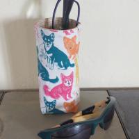 Dogs Eyeglass Holder, Glasses Stand, Eyeglasses Case, Dog Mom Gift, Weighted Stand-up Glasses Pouch, Dog Lover GIft
