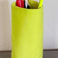 Neon Upright Eyeglasses Holder, Glasses Stand, Eyeglass Cup, Weighted Fabric Eyeglasses Case, Bright Colors Glasses Case, Handmade 