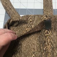 Simple basic bag for crutch, walker, stroller, scooter