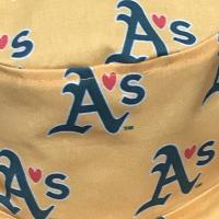 A’s Bucket Hat, Golden Yellow, Reversible, Unisex Sizes up to 4XL, cotton, fishing hat, sun hat, floppy hat, handmade, adults or older children