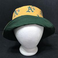 A’s Bucket Hat, Golden Yellow, Reversible, Unisex Sizes up to 4XL, cotton, fishing hat, sun hat, floppy hat, handmade, adults or older children