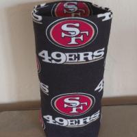 49er Upright Eyeglasses Holder, Handmade, Weighted Glasses Case, Glasses Stand, Eyeglasses Cup, Gift for 49ers fan, football