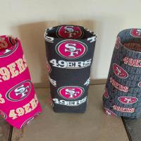 49er Upright Eyeglasses Holder, Handmade, Weighted Glasses Case, Glasses Stand, Eyeglasses Cup, Gift for 49ers fan, football