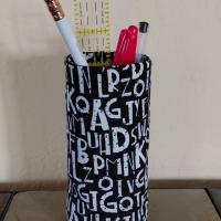 Alphabet Eyeglasses Holder, Glasses Stand, Glasses Holder, Teachers Gift, Weighted Stand-up Glasses Pouch