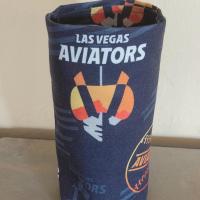 A's Upright Eyeglasses Holder, Handmade, Standing Weighted Glasses Case, Fabric Glasses Stand, Athetics and Aviators