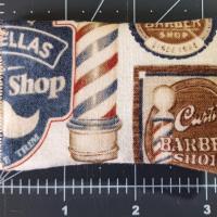 Barber Theme Small Rosin Bag, Handmade, for Bowling, Disc Golf, Gift for Bowlers