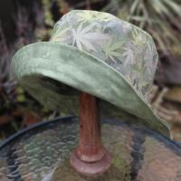 Cannabis Leaves Bucket Hat, Camouflage, Reversible, Sizes up to 4XL, floppy hat, fishing hat, sun hat, beach hat, festival hat
