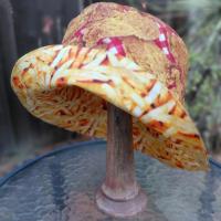 Fried Chicken and French Fries Bucket Hat, Reversible, Kids or Adults, Sizes to 4XL, floppy hat, sun hat, festival hat, fast food novelty hat