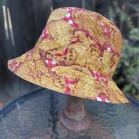 Fried Chicken and French Fries Bucket Hat, Reversible, Kids or Adults, Sizes to 4XL, floppy hat, sun hat, festival hat, fast food novelty hat
