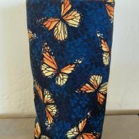 Monarch Butterflies Eyeglass Holders, Glasses Stand, Glasses Holder, Butterfly Lover Gift, Weighted Stand-up Glasses Pouch