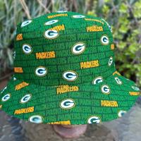 Green Bay Packers / Cheese Bucket Hat, Handmade, Reversible, Sizes up to 4XL, Cheesehead, Wisconsin, fishing hat, ponytail hat, floppy hat, adults or older children