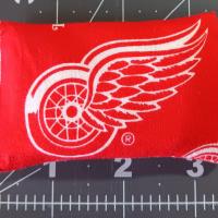 Detroit Red Wings Small Rosin Bag, Handmade, for Bowling, Disc Golf, Gift for Bowlers