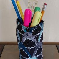 San Jose Sharks Upright Eyeglasses Holder, Handmade, Weighted Glasses Case, Glasses Stand, Eyeglasses Cup, Gift for Sharks fan, Hockey