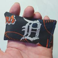 Detroit Tigers Small Rosin Bag, Handmade, for Bowling, Disc Golf, Gift for Bowlers