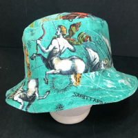 Sagittarius Bucket Hat, Reversible, Zodiac Sign, Astrology Gift, Sizes up to 4XL, Cotton, floppy hat, fishing hat, sun hat, casual hat