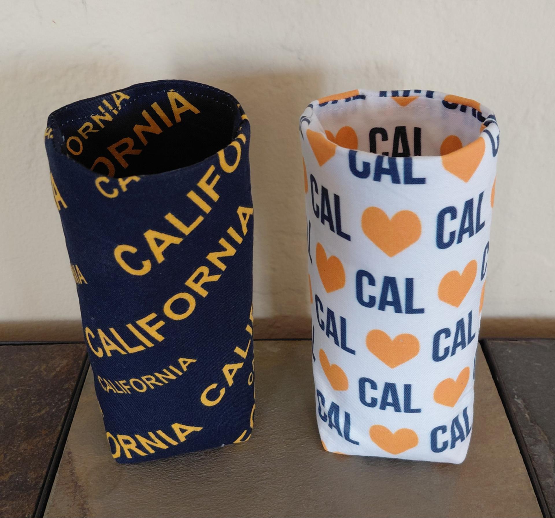 California Upright Eyeglasses Holder, Handmade, Weighted Glasses Case, Glasses Stand, Eyeglasses Cup, Gift for California fan, football