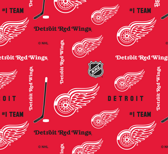 Detroit Red Wings Small Rosin Bag, Handmade, for Bowling, Disc Golf, Gift for Bowlers