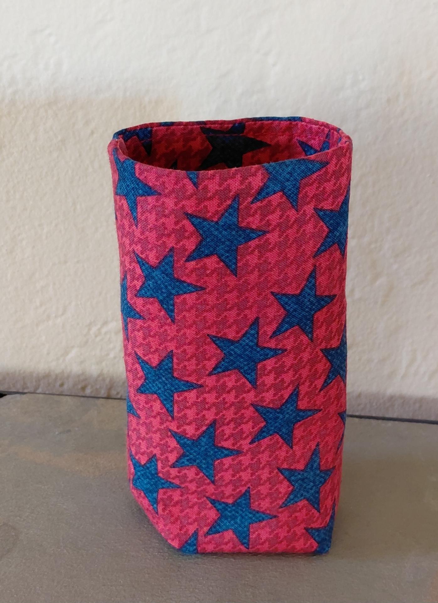 Patriotic Eyeglasses Holder, USA Glasses Stand, July 4th Glasses Holder, Weighted Stand-up Glasses Pouch, Americana, Teachers Gift, Military Gift