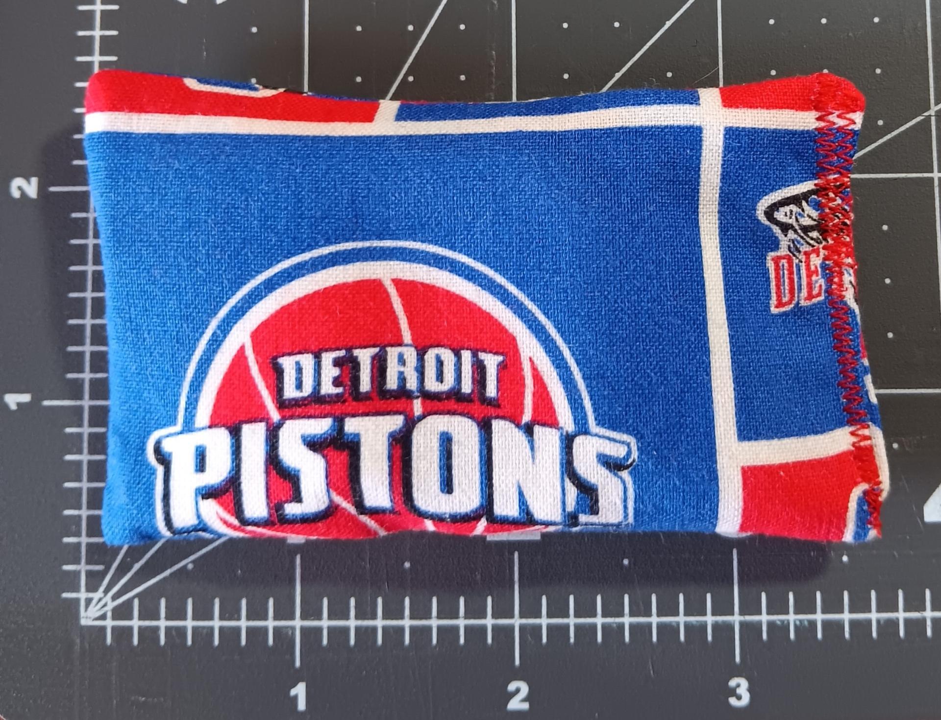 Detroit Pistons Small Rosin Bag, Handmade, for Bowling, Disc Golf, Gift for Bowlers