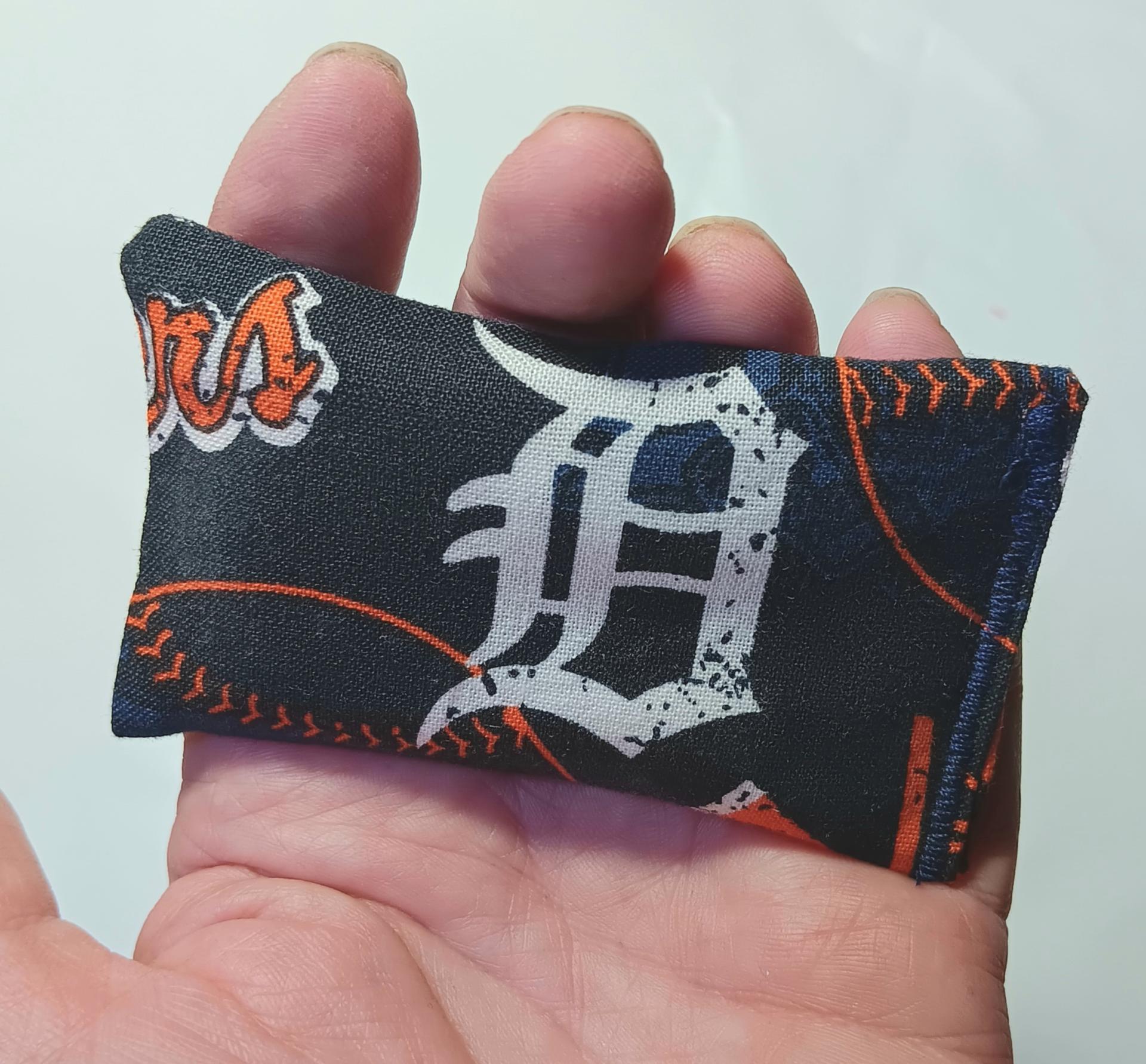 Detroit Tigers Small Rosin Bag, Handmade, for Bowling, Disc Golf, Gift for Bowlers