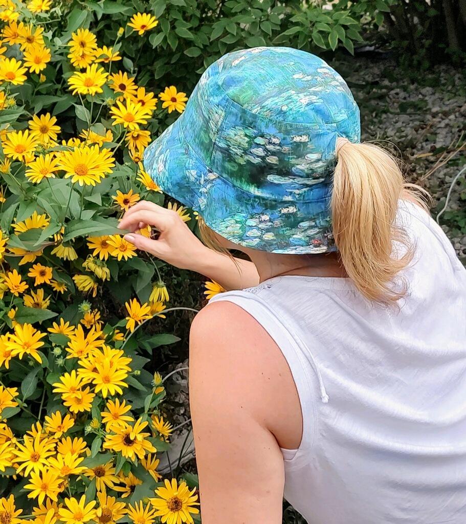 Las Vegas Raiders / Golden Knights Bucket Hat, Handmade, Reversible, Sizes up to 4XL, Cotton, fishing hat, ponytail option, sun hat, floppy hat