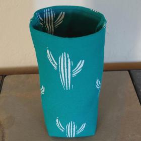 Cactus Eyeglasses Holder, Glasses Stand, Glasses Holder, Mom Gift, Weighted Stand-up Glasses Pouch, Cactus Lover Gift